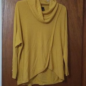Lightweight cowl neck sweater